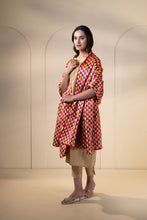 Load image into Gallery viewer, Vintage chiffon Phulkari Dupatta for women by Mysticloom // Wedding Dupatta for Online shopping // Traditional Dupatta