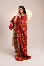 Load image into Gallery viewer, Traditional motif khadar handmade phulkari dupatta | Wedding | Bridal | Phulkari motifs | traditional
