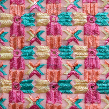 Load image into Gallery viewer, Phulkari Motifs on Mysticloom Dupatta