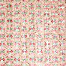 Load image into Gallery viewer, Splendid Trails Phulkari Dupatta for women by Mysticloom // Peach Pastel Organza Dupatta for Online shopping