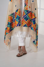 Load image into Gallery viewer, Aarzoo Phulkari Dupatta for Women by Mystic Loom Multicolor

