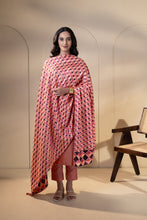 Load image into Gallery viewer, Epiphany Phulkari Dupatta for Women by Mystic Loom | Phulkari for online shopping | Peach Dupatta
