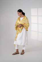 Load image into Gallery viewer, Seher handmade Phulkari Dupatta for women by Mysticloom // Pure Chiffon Dupatta 
