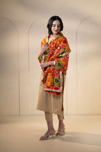 Load image into Gallery viewer, Phulkari Dupatta for Women by Mystic Loom | Phulkari for online shopping | Wedding Dupatta
