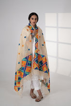 Load image into Gallery viewer, Aarzoo Phulkari Dupatta for Women by Mystic Loom
