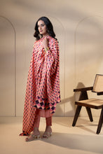 Load image into Gallery viewer, Epiphany Phulkari Dupatta for Women by Mystic Loom | Phulkari for online shopping | Peach Dupatta
