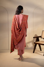 Load image into Gallery viewer, Sheer Love Phulkari Dupatta for women by Mysticloom //  Cotton Dupatta embroidery // Wedding Dupatta for Online shopping
