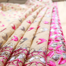 Load image into Gallery viewer, Sahiba handmade Phulkari Dupatta for women by Mysticloom //  kota summer Dupatta 
