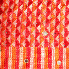 Load image into Gallery viewer, Red Elixir chiffon Phulkari Dupatta for women by Mystic Loom //  Wedding Dupatta for Online Shopping
