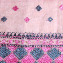 Load image into Gallery viewer, Kota Phulkari Embroidery Dupatta | Pink Dupatta | Light Dupatta for women online
