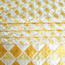 Load image into Gallery viewer, Sunshine  Phulkari Dupatta for women by Mysticloom //Yellow Cotton Dupatta for Online shopping // Haldi celebration
