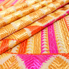 Load image into Gallery viewer, Phulkari Dupatta embroidery in Mystic Loom // Phulkari for online shopping // Heritage phulkari

