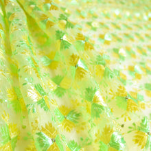 Load image into Gallery viewer, Splendid Trails Phulkari Dupatta for women by Mysticloom //  Neon Pastel Organza Dupatta for Online shopping
